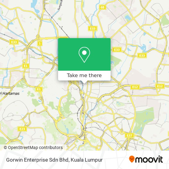 Gorwin Enterprise Sdn Bhd map