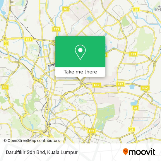 Darulfikir Sdn Bhd map