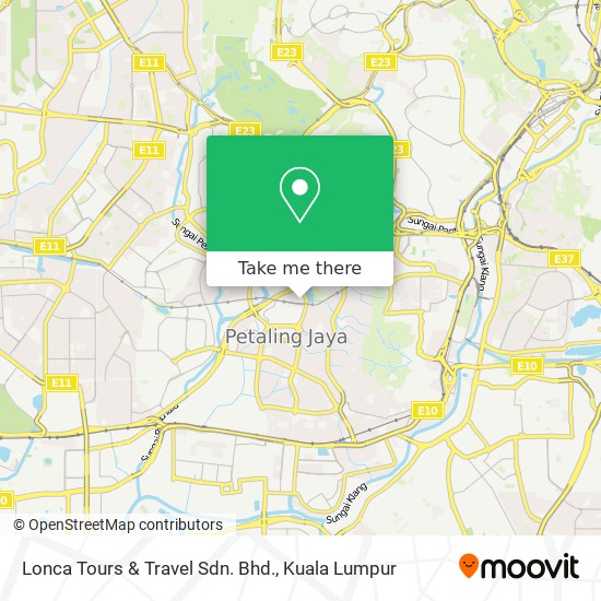 Lonca Tours & Travel Sdn. Bhd. map