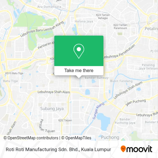 Roti Roti Manufacturing Sdn. Bhd. map