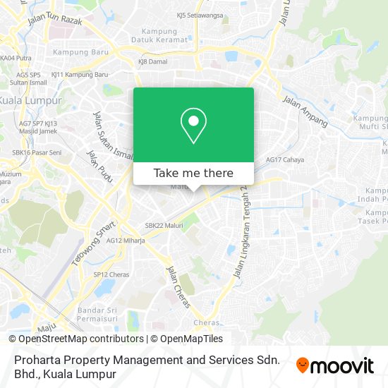 Proharta Property Management and Services Sdn. Bhd. map