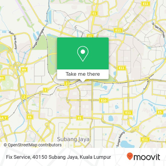 Fix Service, 40150 Subang Jaya map