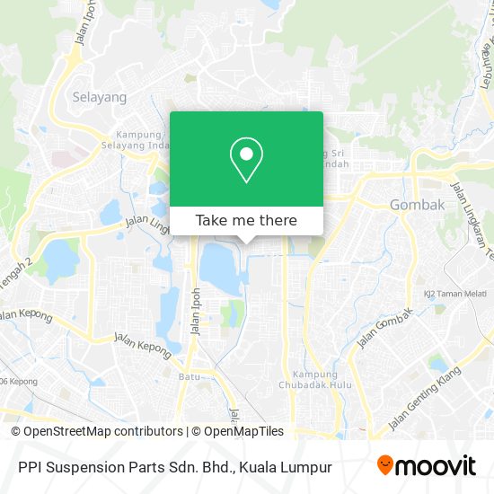 PPI Suspension Parts Sdn. Bhd. map