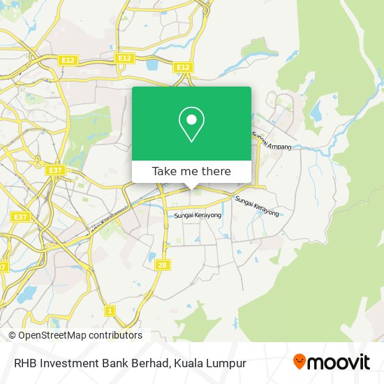 RHB Investment Bank Berhad map