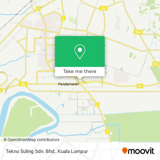 Tekno Suling Sdn. Bhd. map