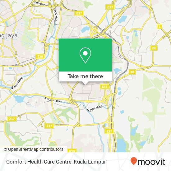 Comfort Health Care Centre map