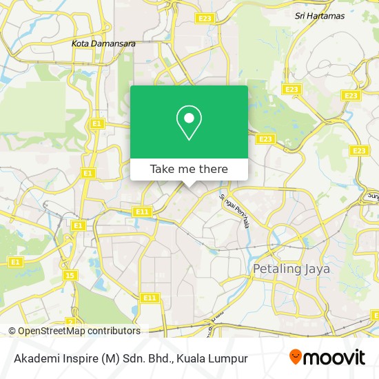 Akademi Inspire (M) Sdn. Bhd. map