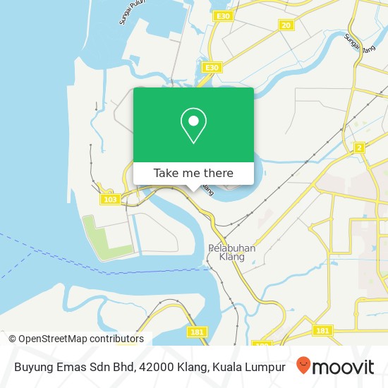 Buyung Emas Sdn Bhd, 42000 Klang map