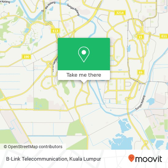 B-Link Telecommunication map