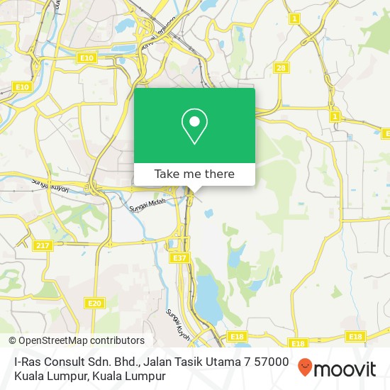 I-Ras Consult Sdn. Bhd., Jalan Tasik Utama 7 57000 Kuala Lumpur map