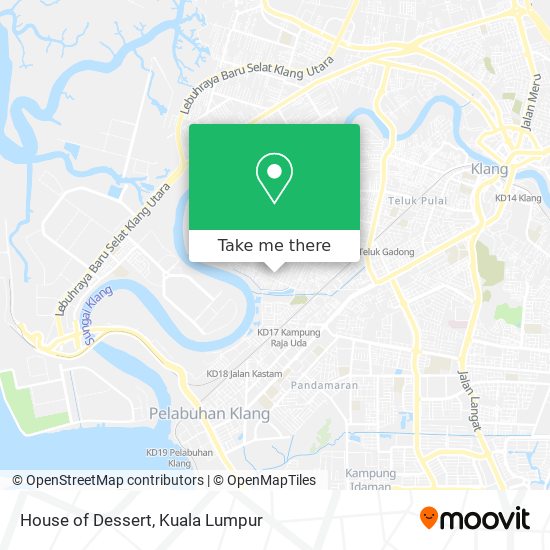 House of Dessert map