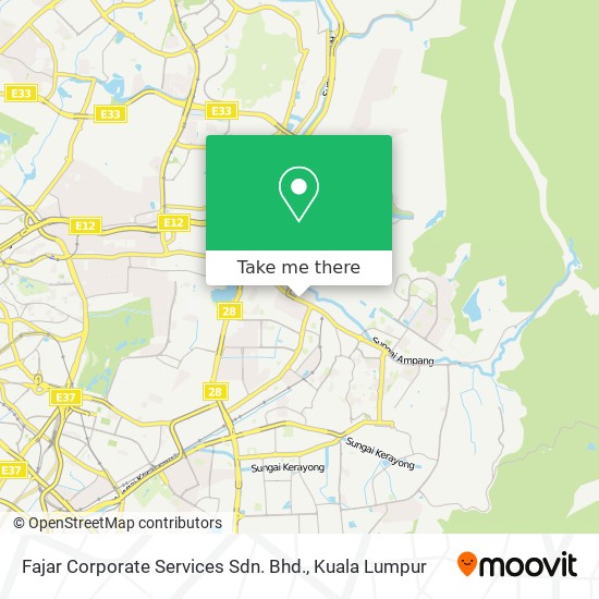 Fajar Corporate Services Sdn. Bhd. map