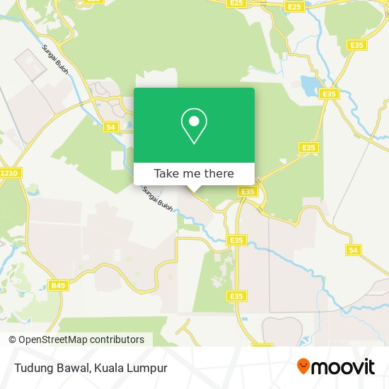 Tudung Bawal map