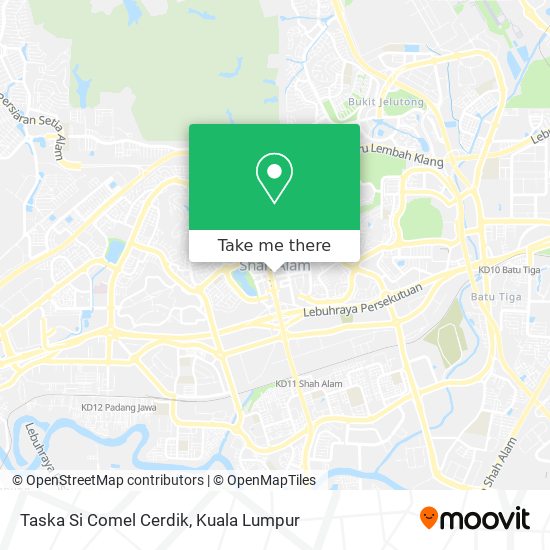 Taska Si Comel Cerdik map