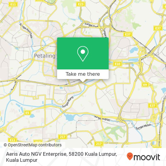 Aeris Auto NGV Enterprise, 58200 Kuala Lumpur map