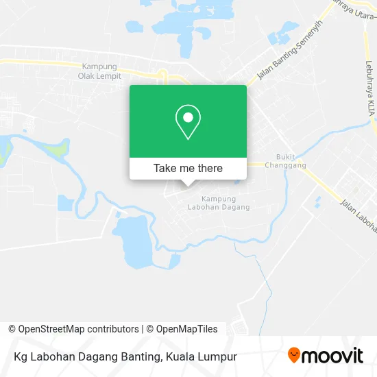 Kg Labohan Dagang Banting map