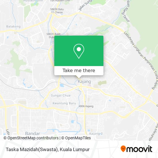 Taska Mazidah(Swasta) map