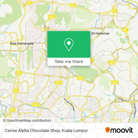 Cerise Alpha Chocolate Shop map