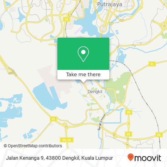 Jalan Kenanga 9, 43800 Dengkil map