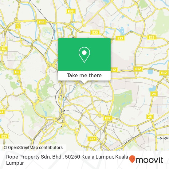 Rope Property Sdn. Bhd., 50250 Kuala Lumpur map
