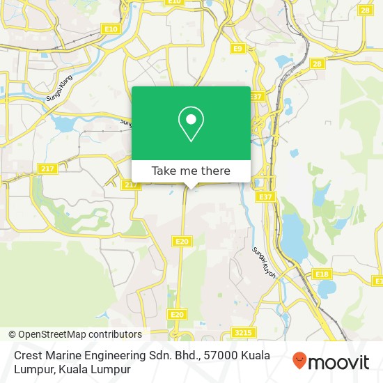 Crest Marine Engineering Sdn. Bhd., 57000 Kuala Lumpur map