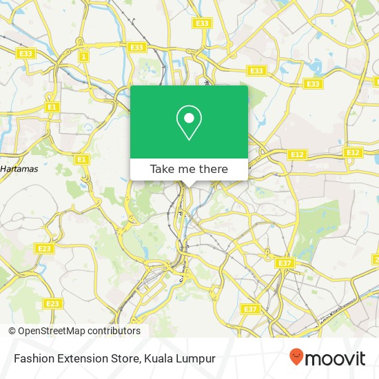 Fashion Extension Store map
