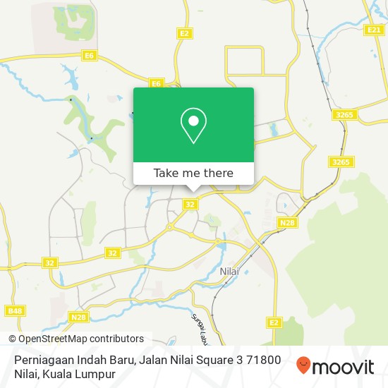 Perniagaan Indah Baru, Jalan Nilai Square 3 71800 Nilai map