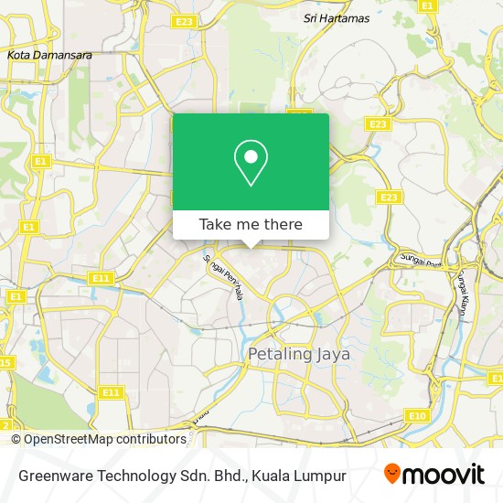 Greenware Technology Sdn. Bhd. map