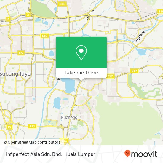 Infiperfect Asia Sdn. Bhd. map