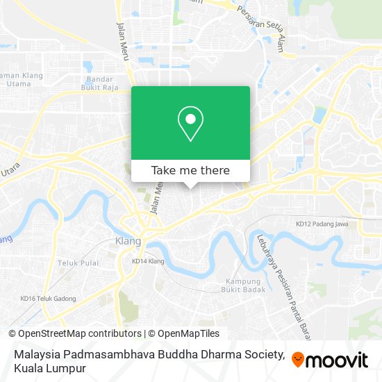 Peta Malaysia Padmasambhava Buddha Dharma Society