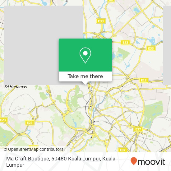 Ma Craft Boutique, 50480 Kuala Lumpur map