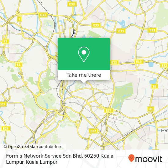 Peta Formis Network Service Sdn Bhd, 50250 Kuala Lumpur