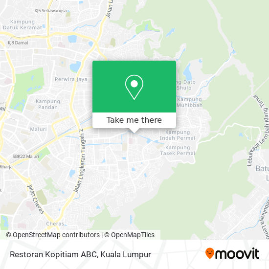 Restoran Kopitiam ABC map