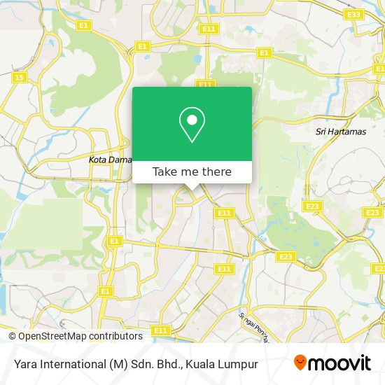 Yara International (M) Sdn. Bhd. map