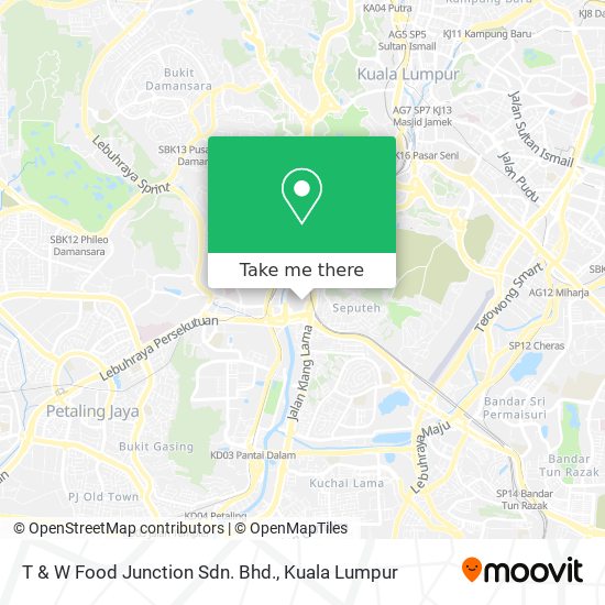 T & W Food Junction Sdn. Bhd. map