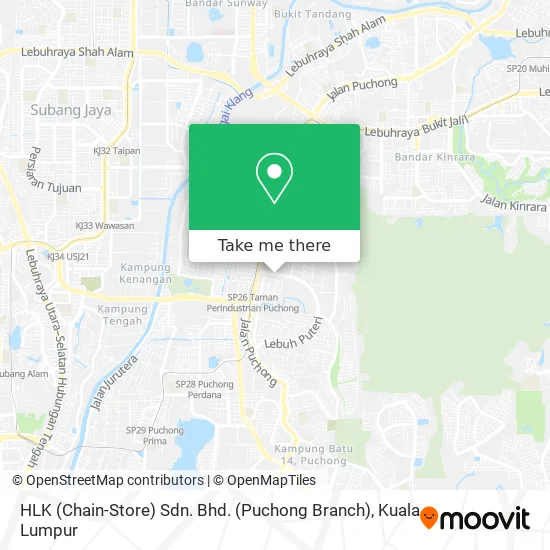 HLK (Chain-Store) Sdn. Bhd. (Puchong Branch) map