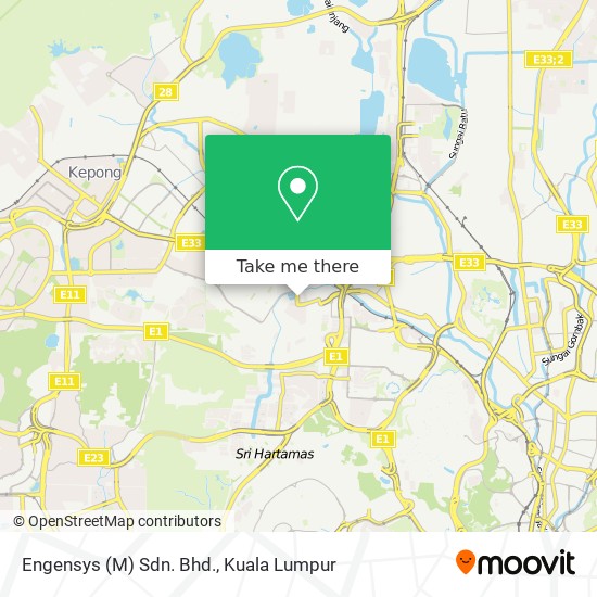 Engensys (M) Sdn. Bhd. map