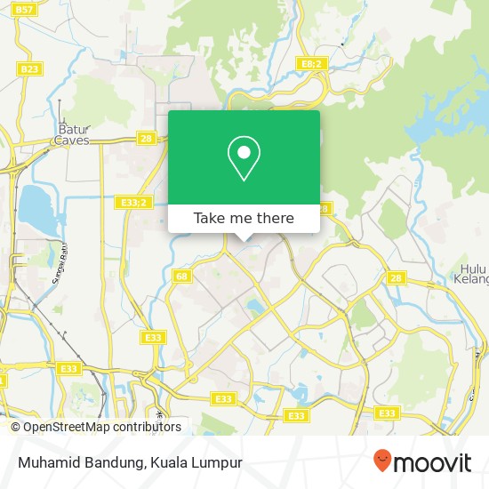 Muhamid Bandung map