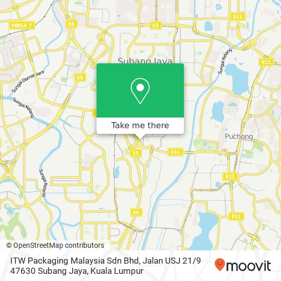 ITW Packaging Malaysia Sdn Bhd, Jalan USJ 21 / 9 47630 Subang Jaya map