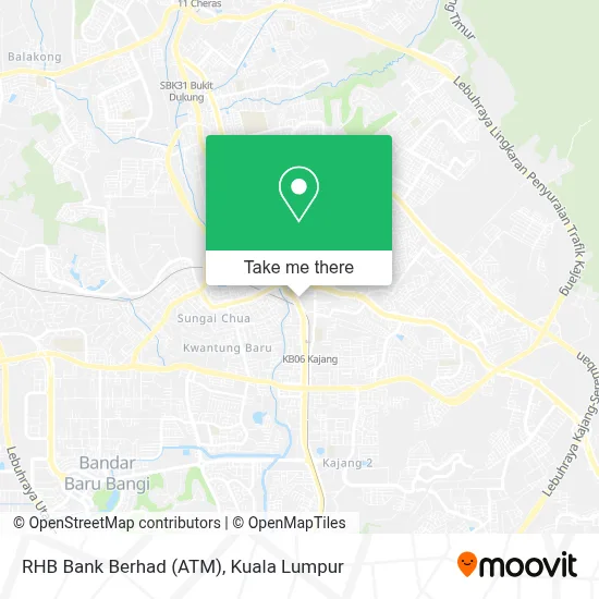 RHB Bank Berhad (ATM) map