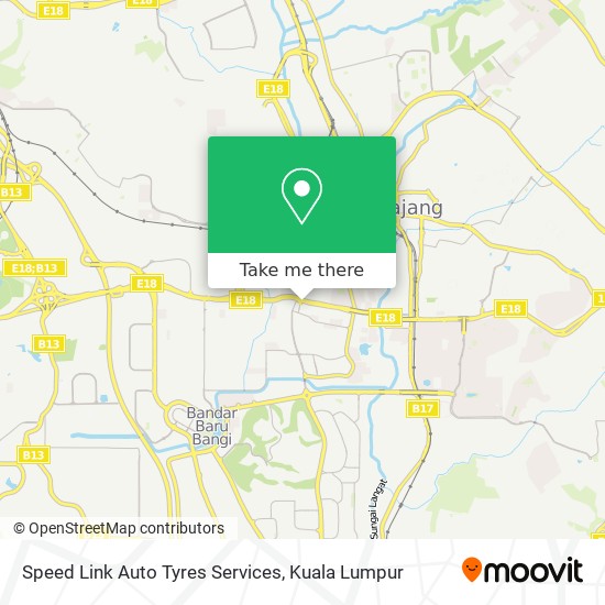 Speed Link Auto Tyres Services map
