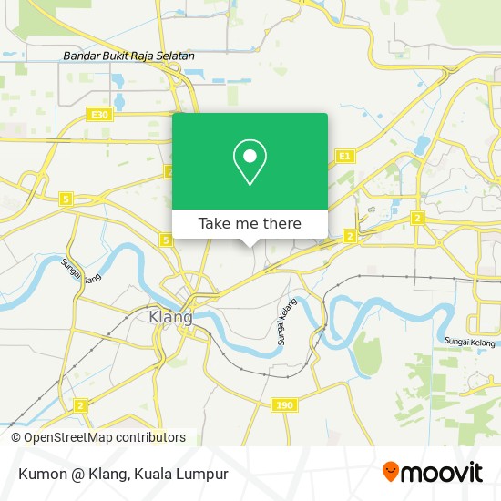 Kumon @ Klang map
