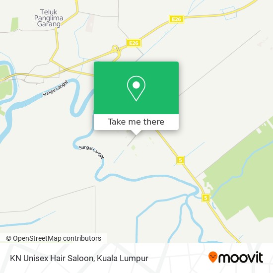 KN Unisex Hair Saloon map