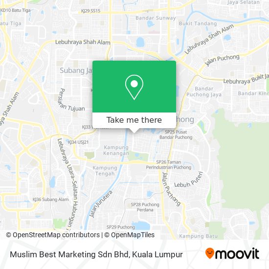 Muslim Best Marketing Sdn Bhd map