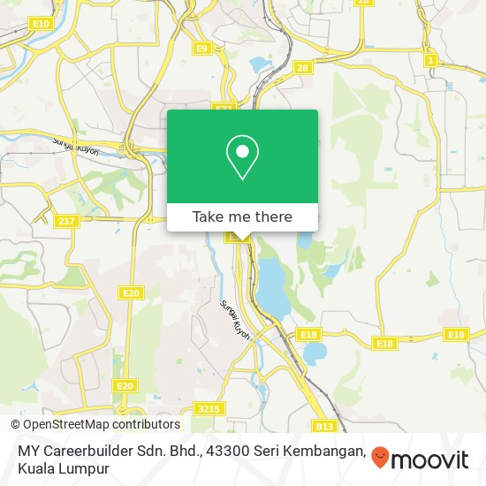 MY Careerbuilder Sdn. Bhd., 43300 Seri Kembangan map