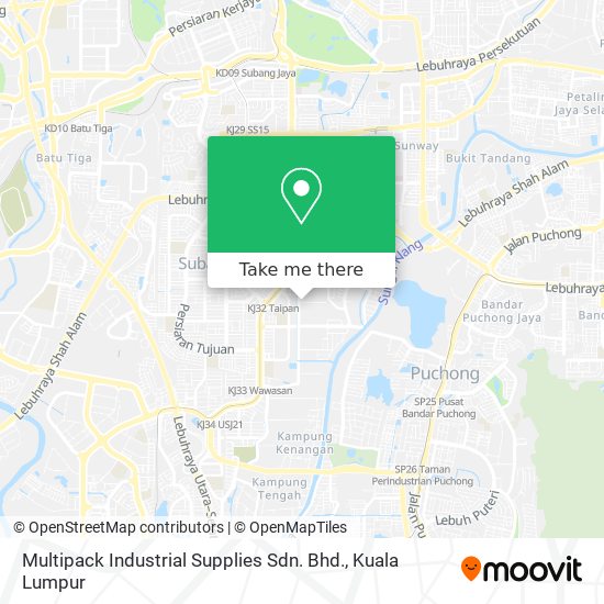 Multipack Industrial Supplies Sdn. Bhd. map