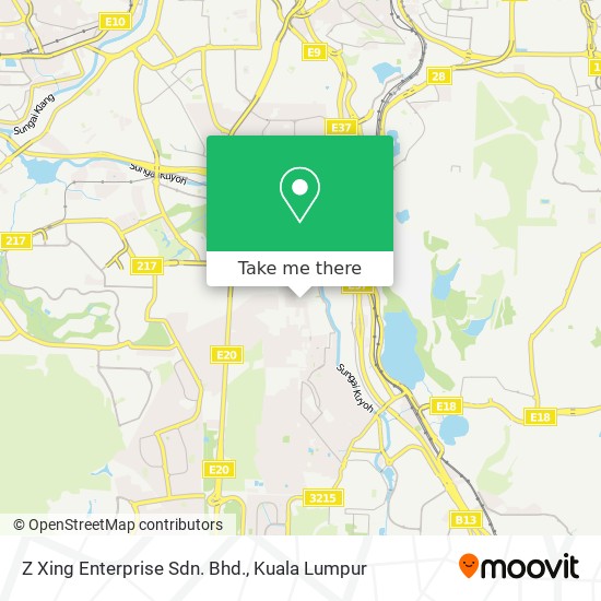 Z Xing Enterprise Sdn. Bhd. map