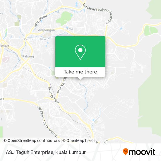 Peta ASJ Teguh Enterprise