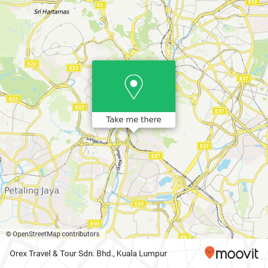 Orex Travel & Tour Sdn. Bhd. map