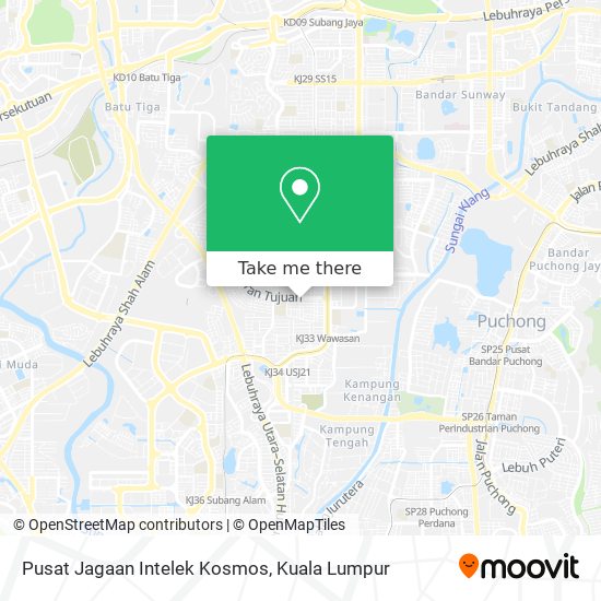 Pusat Jagaan Intelek Kosmos map